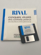 Vtg Rival Conquers Viruses protects your hard disks inspecting Files Software