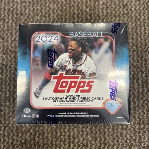 2024 Topps Baseball Series 1 Jumbo Hobby Box Sealed