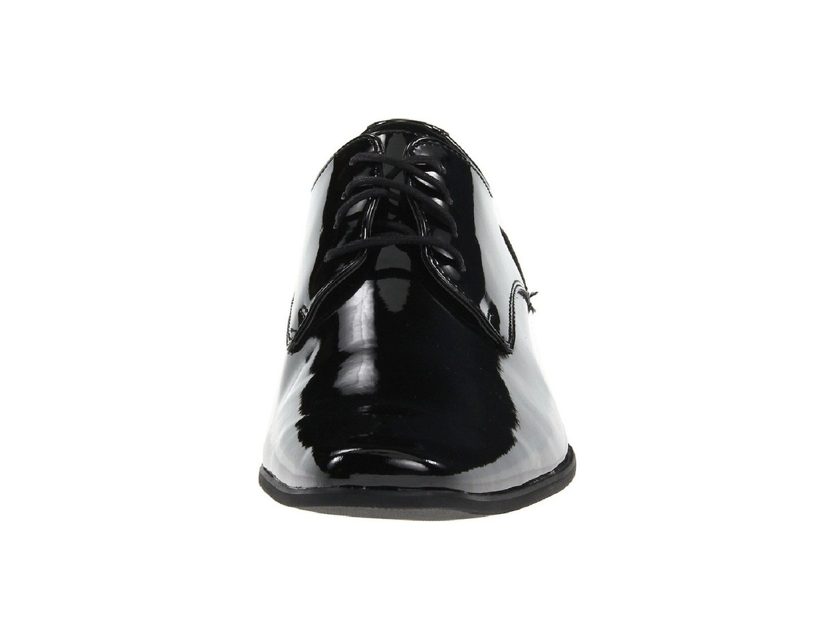 Like New Calvin Klein CK Brodie LA Men\'s Oxford Dress Shoes Gloss Black Calvin Klein Brodie Oxford - Free Shipping | DSW main image 2