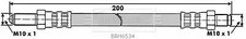 Image of Brake Hose Line BBH6534 by Borg and Beck - Single