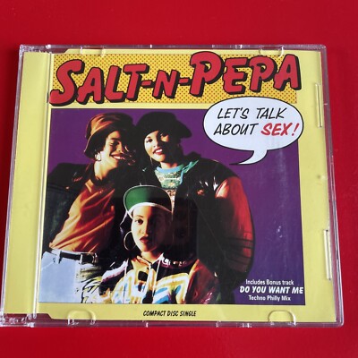SALT-N-PEPA/Let's Talk About Sex!/ Maxi CD 1991   Sammler/Bonus/Do You Want Me