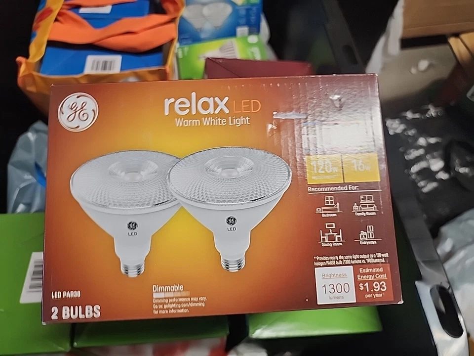 GE CURRENT LED16DP389CWW-2P LED Bulb,PAR38,2700K,1300 lm,16W,PK2 - Image 2 of 4