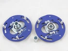 Camber Plates fit BMW 2002 E10 - 3D Drift for stock or coilover Domlager - blue