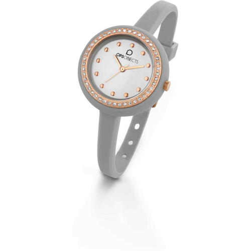 Orologio Donna Ops Objects Crystal OPSPW-427 Grigio Lunetta Oro Rosa e  Strass | eBay