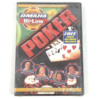 Sealed In the Mind of the Poker Pro Omaha Hi Low Tournament DVD 2004 Las Vegas
