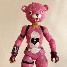 Fortnite Cuddle Team Leader Jazawares Epic Games 4  Pink Bear Action Figure