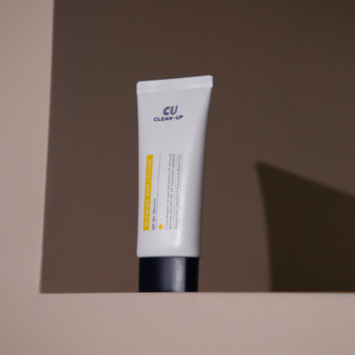 CUSKIN CU Clean Up Blemish Sun Lotion 60ml LSF50+ PA++++, Kbeauty, Probe