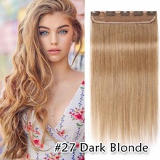 CLEARANCE One Piece Clip in 100% Remy Human Hair Extensions Remy Highlight Wefts