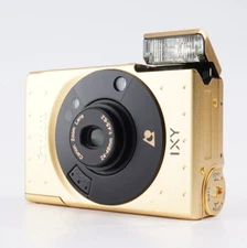 N.MINT Canon IXY Gold 60th Anniversary APS Film Point and Shoot Camera JAPAN