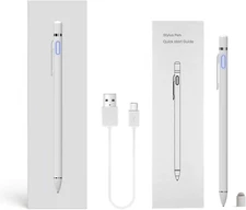 Active Rechargeable Stylus Pen Compatible for iOS & Android Touch Screens