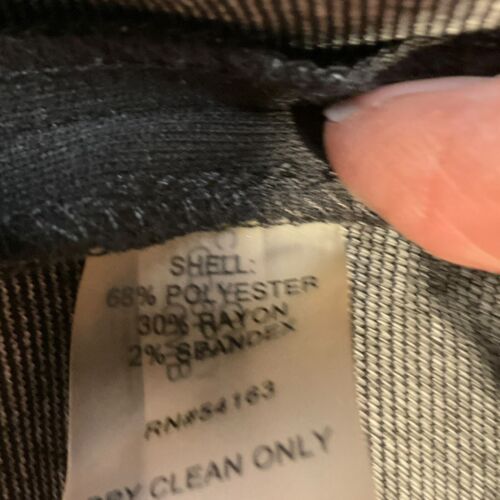 Calvin Klein Dress Sz 10 Black & White Striped Pleated Fit & Flare Office Career - Bild 4 von 7