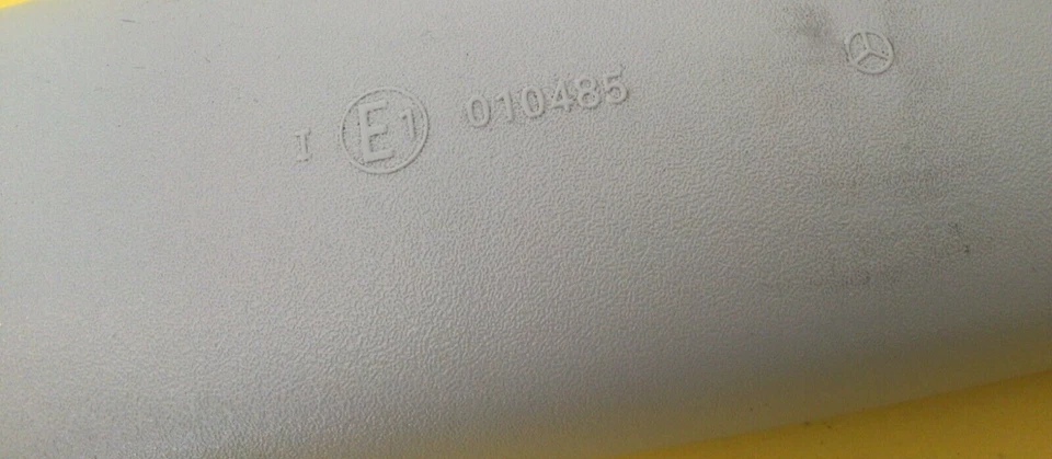 1999 - 2003 Mercedes-Benz E320 Auto Dim Rear View Mirror Homelink Grey OEM - Image 4 of 4