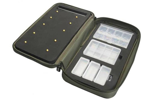 Mivardi Carp Hooklength Rig Wallet Size S Rigboard Vorfachtasche Mit Boxen-image