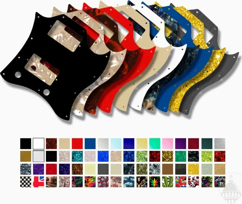 WD Custom Pickguard For Gibson 1963-1970 Full Face SG