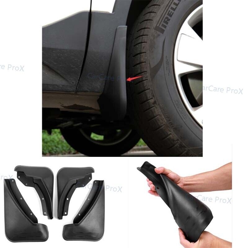4pcs ABS black 2018~2020 Mud Flaps fender For Volvo xc40 Splash Guards