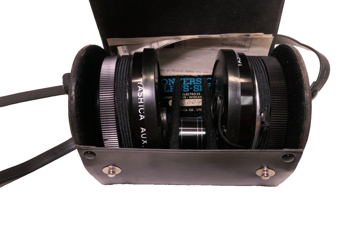 Yashica Aux Wide Angle 1:4 Telephoto Lenses | eBay