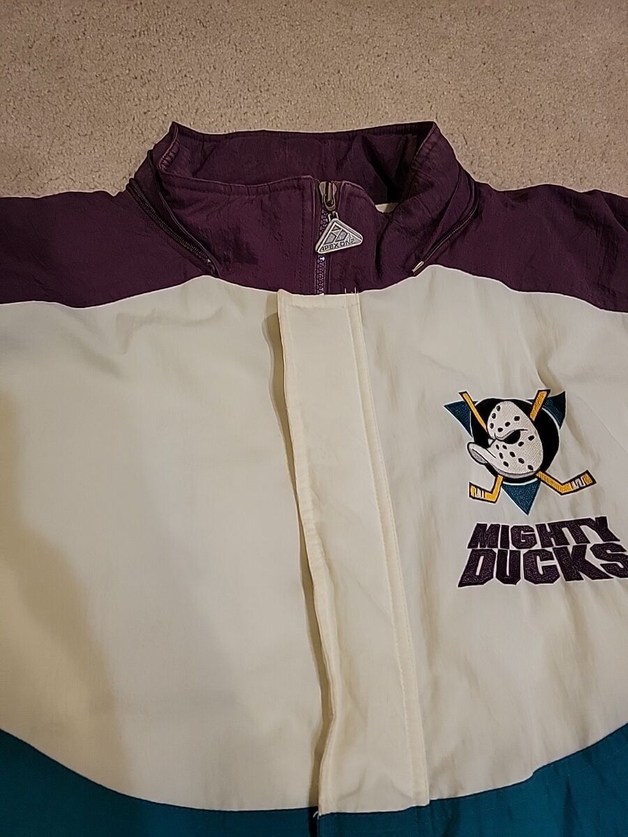 Vintage Apex One Full Zip Big Logo Anaheim Mighty Ducks Vintage Apex One Full Zip Big Logo Anaheim Mighty Ducks