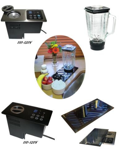 In Counter Blender Drop-in Motor Runs 6 cup glass blender + 4 more appliances - Afbeelding 1 van 33