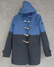 Peuterey Women's Windproof Jacket W/ Hood Lightweight Blue,large Pockets 42 (l)