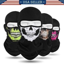 Skull Full Face Mask UV Protection Balaclava Sun Hood Tactical Ski Mask for Men