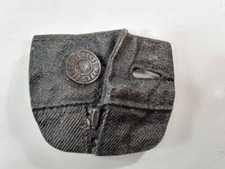 1980 "Unbuckled Denim" Brass Belt Buckle Bergamont USA