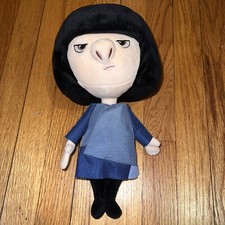 DISNEY STORE 12  PLUSH EDNA MODE PIXAR THE INCREDIBLES 2 STUFFED TOY DOLL