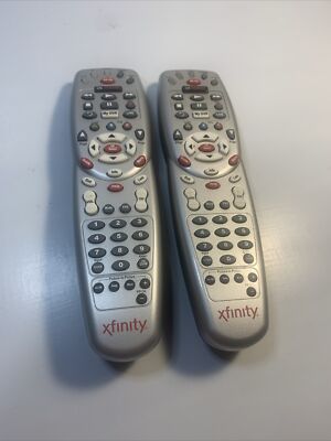 Pair of Xfinity Comcast Remote Controls Replacement TV Cable ON Demand 3 Device