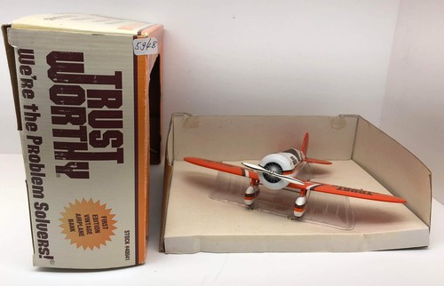 Spec Cast Liberty Trust Worthy Vintage DieCast Airplane Bank Limited Edition. - Picture 11 of 11