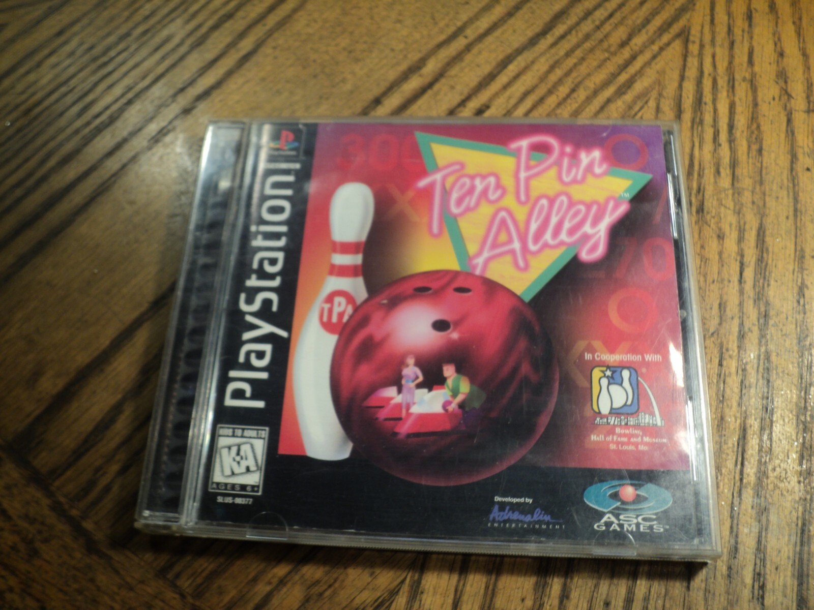 Ten Pin Alley(Playstation,  1995) Complete