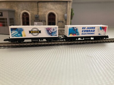 Märklin mini-club - 98057 Containerwagen Set ''80 Jahre Conrad Electronic'' (OVP)