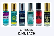 Men Assorted Roll On Oil 12 ML 6pc Limited Time Only