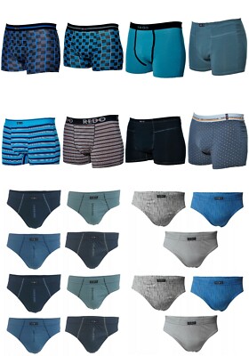 Herren Regular Boxershorts Pants Slips Unterwäsche M L XL 2/3 XL Redo