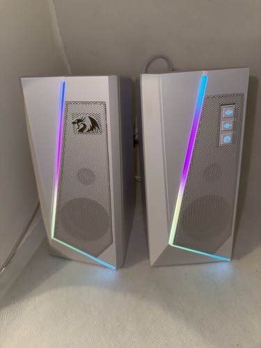 Redragon GS520 RGB Desktop Speakers, 2.0 Channel PC Computer Gaming Speaker - Picture 5 of 8