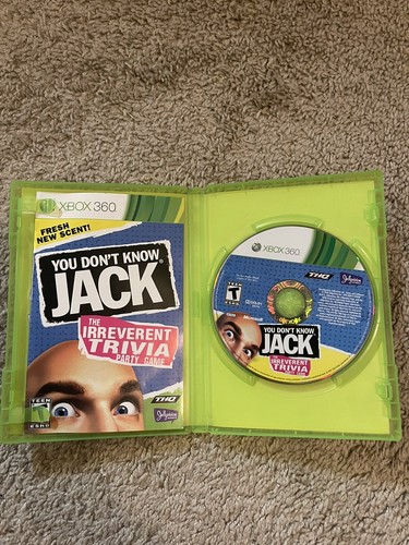 You Don't Know Jack (Xbox360 2011) Complete w/Case and Manual - Picture 2 of 2