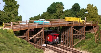 Monroe Models ~ HO Scale ~ New ~ Country Road Bridge ~ 2007