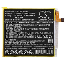 Battery 3900mAh Type Li3939T44P8h756547 for ZTE Axon 10 Pro A2020 A2020N2