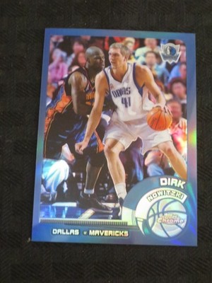 2002-03 Topps Chrome Refractor #29 Dirk Nowitzki 