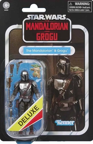 Star Wars The Vintage Collection 3.75" Figure Deluxe Mandalorian & Grogu VC395