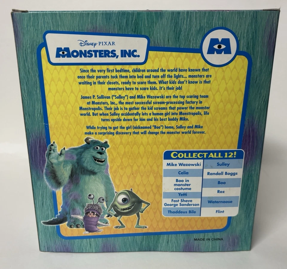 Disney Pixar MONSTERS, INC. 6 figuras paquete de regalo Hasbro vintage 2001 lote de 2 juegos Foto 4 de 4