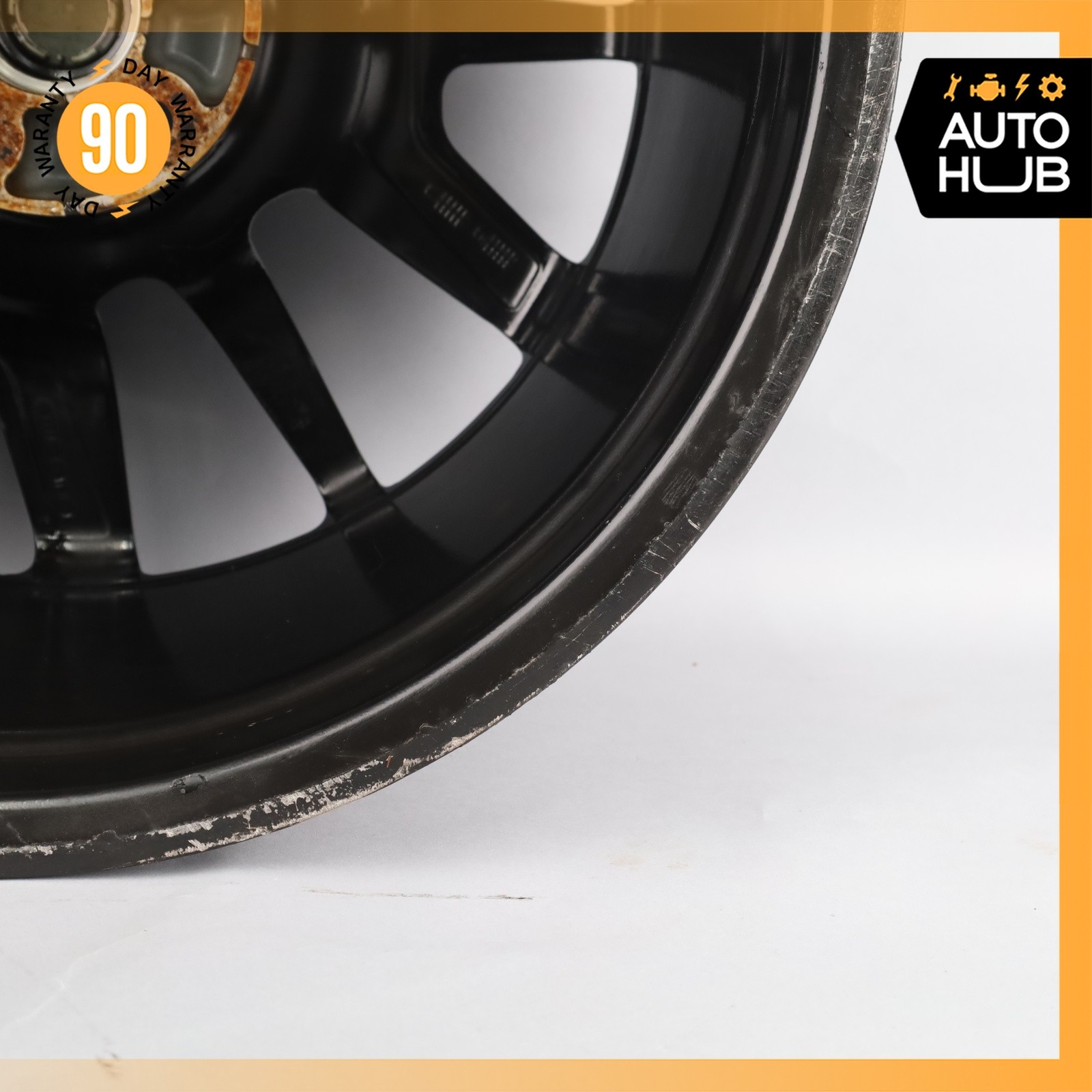 Maserati GranTurismo M145 10.5 x 20 20" Rear Wheel Rim Black 231479 OEM