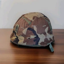 Vintage U.S. Army Helmet Cover Parachutists Ground Troops Helmet Cover Only