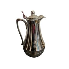 Alfi Alemania Jarra Térmica Cromada 0.65L Aislada Cafetera Tetera Servidor Plateada