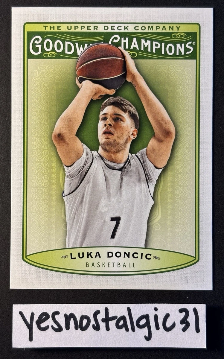 Upper Deck Luka Dončić Basketball Sports Trading Cards 
