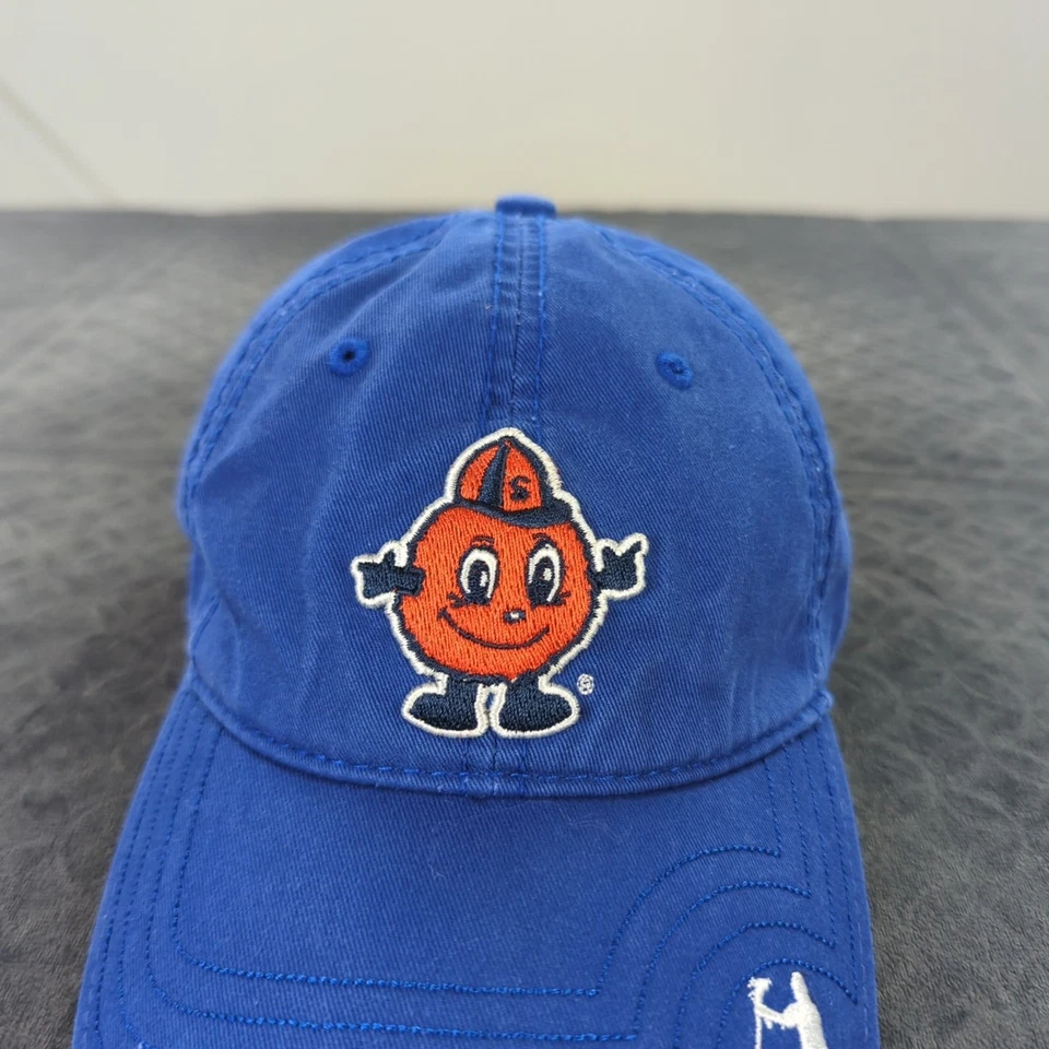Syracuse Orange Lacrosse Hat Cap The Game Blue Adjustable Strap Men OSFA - Image 3 of 4