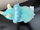Disney Animal Kingdom Dinosaur Plush Blue Triceratops Dinoland Gold Stars 10" — photo 3