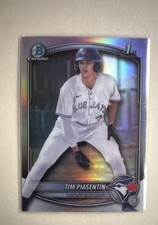 2025 Bowman Draft - Chrome Tim Piasentin #BDC-73 Refractor (RC) 1st Bowman