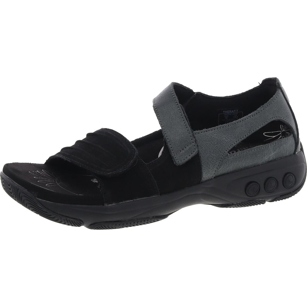 Therafit Womens Lola Черный регулируемый ремешок на щиколотке 38 См BM BHFO 6017 5590₽