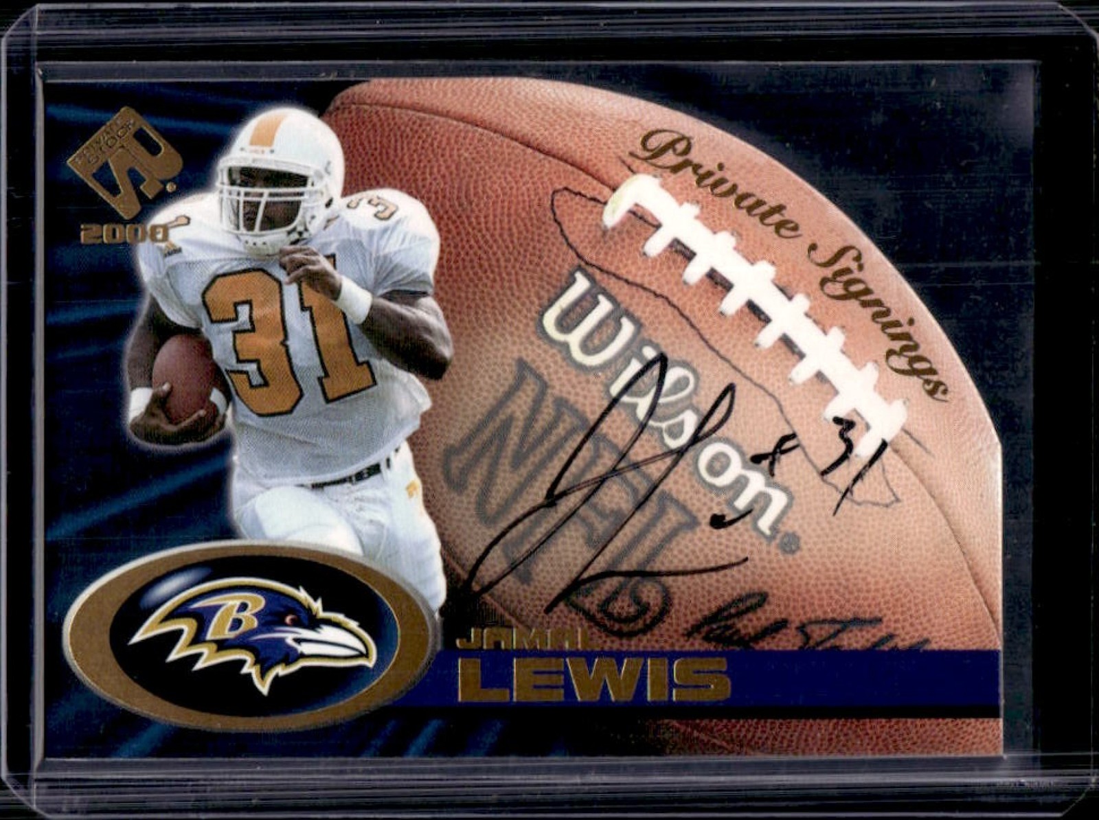 Jamal Lewis Pacific Private Stock Private Signings #2 Private Signings