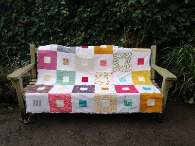 Patchwork Quilt Decke Überwurf Tagesdecke  