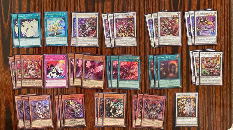 Yugioh Kewl tunes complete deck core - 43 cards total NM/LP